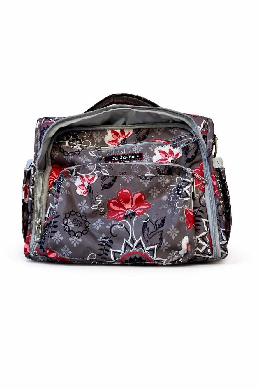 JuJuBe B.F.F. Convertible Diaper Bag Backpack Shadow Waltz